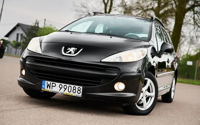 samochody osobowe Peugeot 207 cena 12900 przebieg: 172889, rok produkcji 2008 z Płock